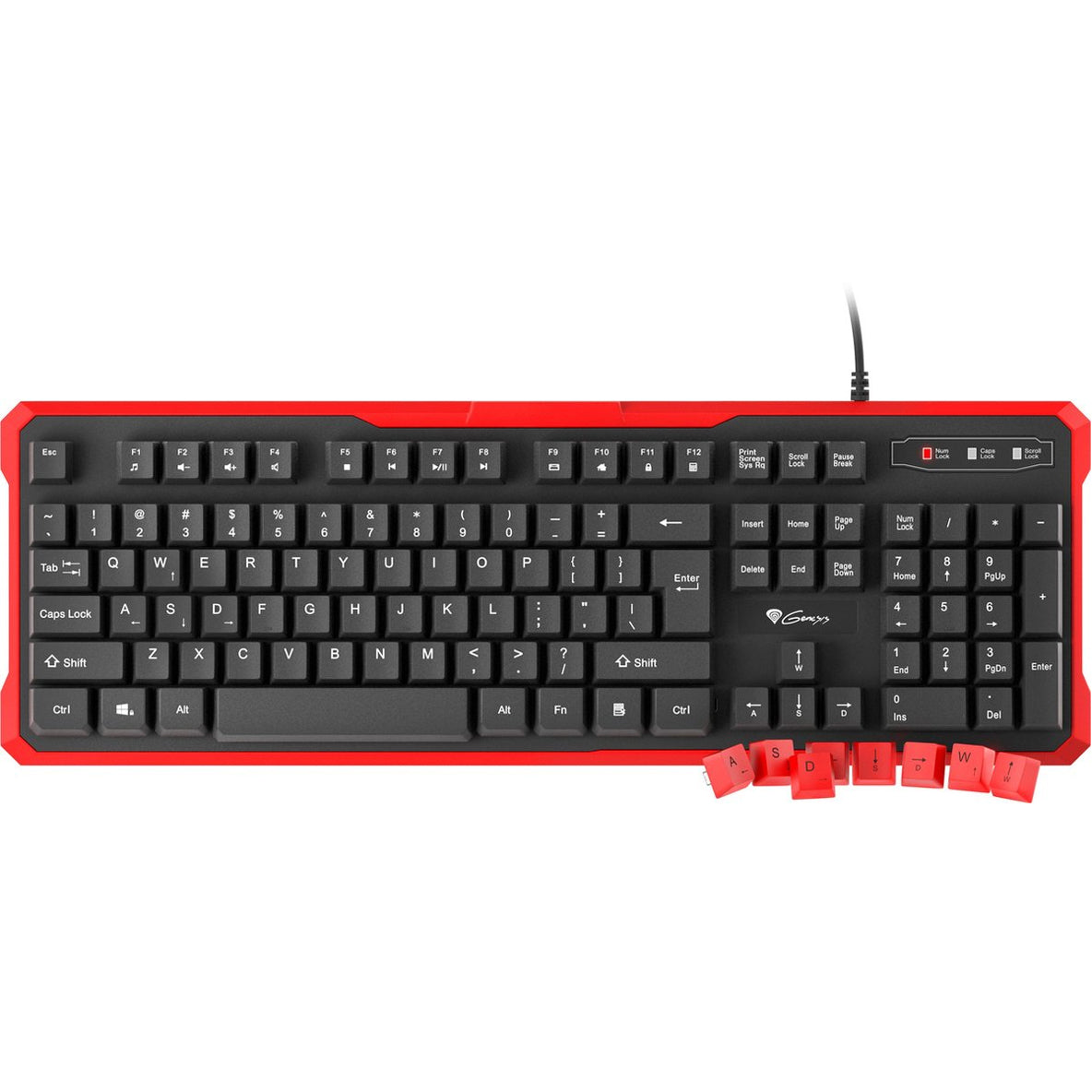 Genesis Rhod 110 - Gaming Toetsenbord - US Layout Genesis Rhod 110 - Gaming Toetsenbord - US Layout